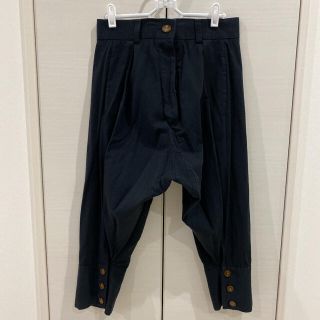 ヴィヴィアンウエストウッド(Vivienne Westwood)のVivienne Westwood サルエルパンツ サイズ2 黒(サルエルパンツ)