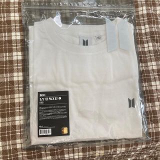 ボウダンショウネンダン(防弾少年団(BTS))のBTS Tシャツ白 未使用(Tシャツ/カットソー(半袖/袖なし))