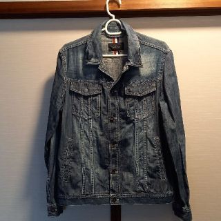 メンズビギ(MEN'S BIGI)のMEN'S BIGIデニムGジャンウォッシュディープブルー03美品(Gジャン/デニムジャケット)