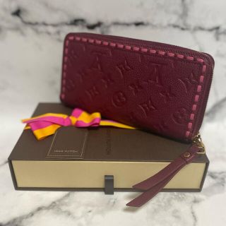 ルイヴィトン(LOUIS VUITTON)の【超レア☆LOUIS VUITTON】ジッピーウォレット/ピンクステッチ(財布)