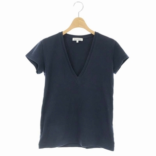 マディソンブルー(MADISONBLUE)のマディソンブルー VネックTシャツ カットソー 半袖 1 紺 ネイビー(Tシャツ(半袖/袖なし))