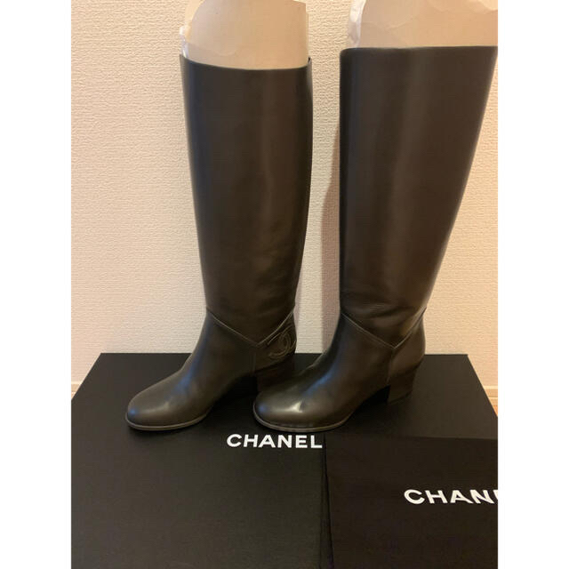 定期入れの CHANEL - ロングブーツ (新品未使用)CHANEL ブーツ