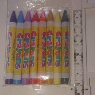 crayons クレヨン 8色(クレヨン/パステル)