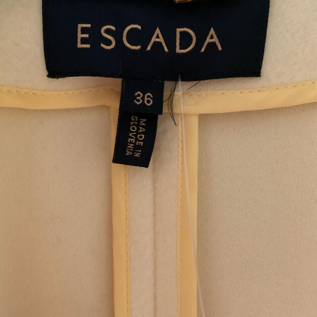 ESCADA(エスカーダ)のESCADA 最高級ライン　新品　春めく！一枚仕立てコート レディースのジャケット/アウター(ロングコート)の商品写真