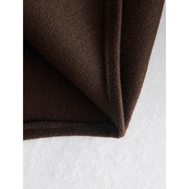 ZARA(ザラ)の🎃10月新作👻6143◆brown ブラウン シャツジャケット レディースのジャケット/アウター(ニットコート)の商品写真