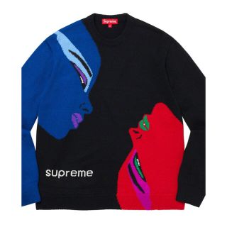 シュプリーム(Supreme)の supreme Faces Sweater  XL★wtaps box(ニット/セーター)