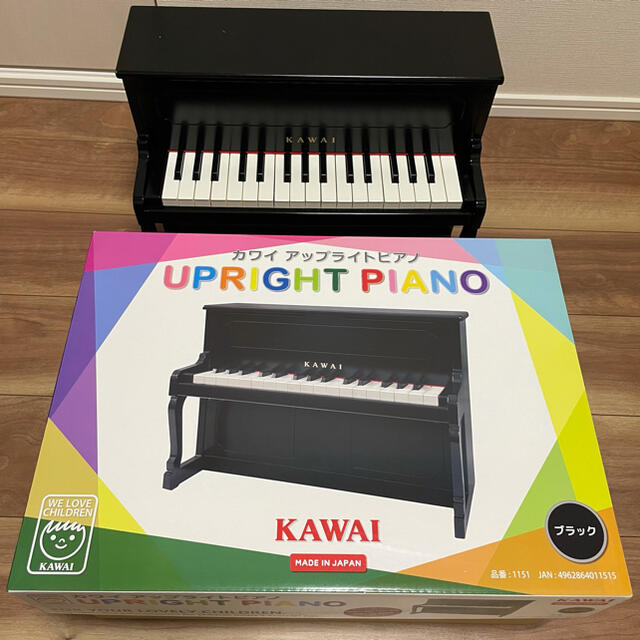 値下げ カワイ アップライトピアノ KAWAI トイピアノ 黒 ブラック