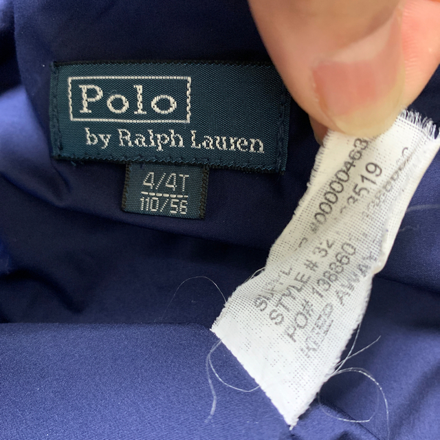 POLO RALPH LAUREN(ポロラルフローレン)のラルフローレン  キルティングコート　110 4T キッズ/ベビー/マタニティのキッズ服男の子用(90cm~)(コート)の商品写真