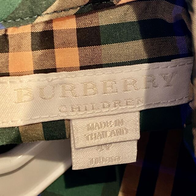 BURBERRY(バーバリー)の【美品】BURBERRY バーバリー　ワンピース　110cm 4y  キッズ/ベビー/マタニティのキッズ服女の子用(90cm~)(ワンピース)の商品写真