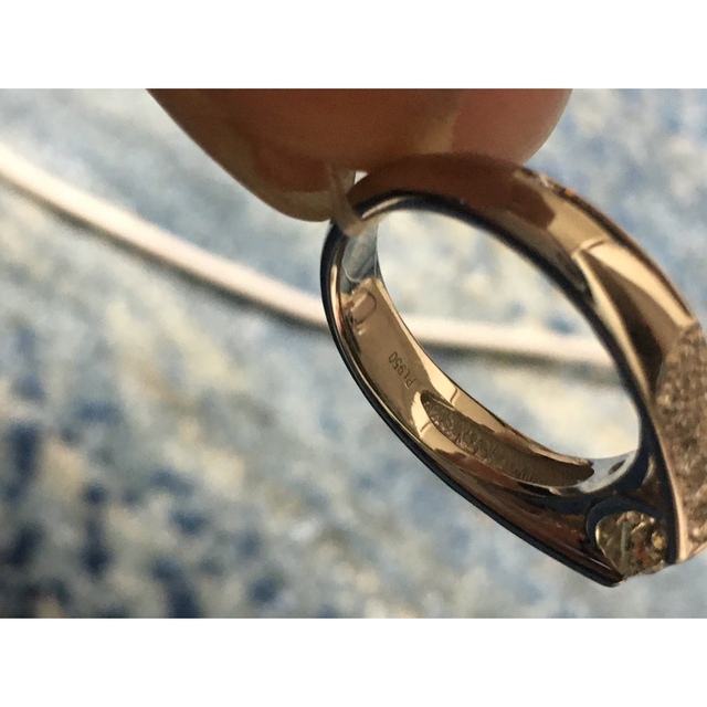 ダイヤリング鑑定書付 レディースのアクセサリー(リング(指輪))の商品写真
