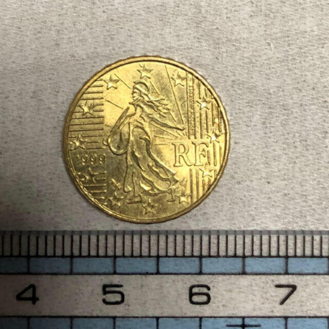 EURO 1999年 フランスデザイン 10セントの通販 by ゆきごろう's EURO 1999年 フランスデザイン 10セントの通販 by ゆきごろう's