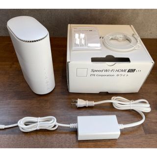 エーユー(au)のUQ WiMAX Speed Wi-Fi HOME 5G L11(その他)