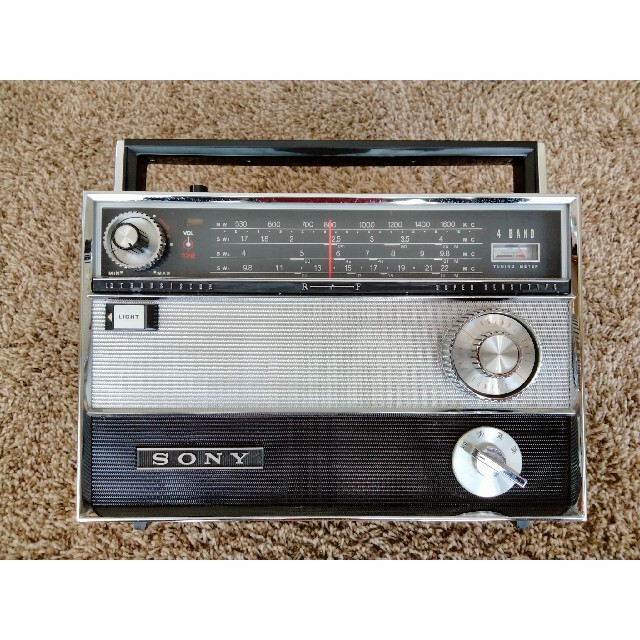 SONY IC-11 トランジスターラジオ 昭和46年 受信可能- SONY IC-11 トランジスターラジオ 昭和46年 受信可能-