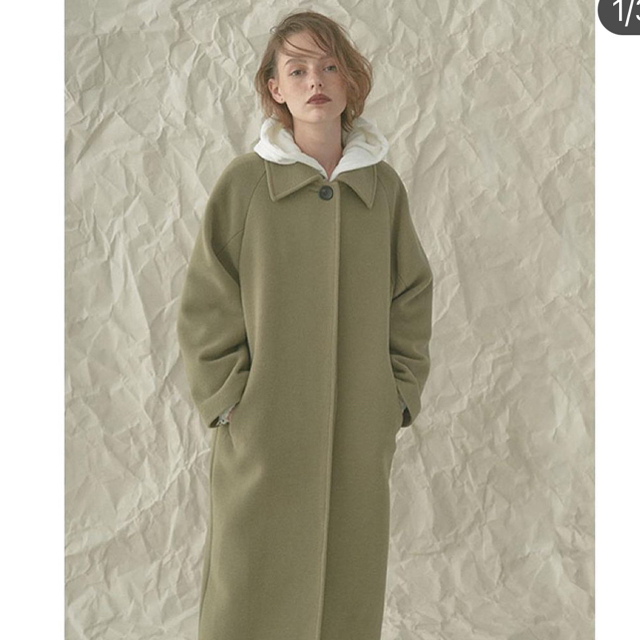 ETRE TOKYO ステンカラーコクーンコート KHAKI M ジャケット/アウター
