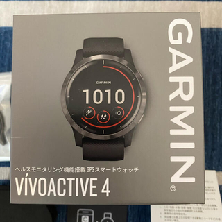 ガーミン(GARMIN)のガーミン　voactive4 ゴルフ　距離計　gps ランニング　腕時計(腕時計(デジタル))