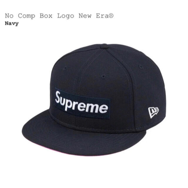 【7-1/4】Supreme No Comp Box Logo New Era