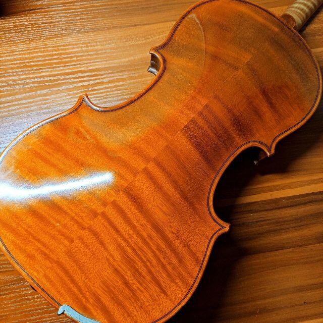 【ネック背面美杢良反響】スズキ No.550 4/4 バイオリン 1979 楽器の弦楽器(ヴァイオリン)の商品写真