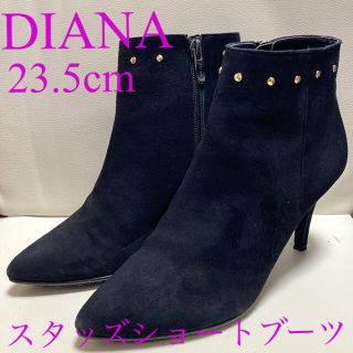 ダイアナ(DIANA)のDIANA スタッズ付ショートブーツ　23.5cm♡(ブーツ)