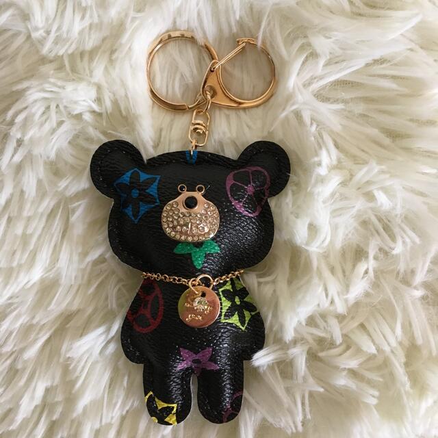 LOUIS VUITTON - バッグチャーム くまちゃんキーホルダーキーリング
