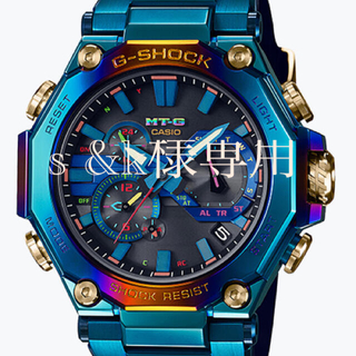 ジーショック(G-SHOCK)の【新品未使用】G-SHOCK MTG-B2000PH-2AJR フェニックス(腕時計(アナログ))