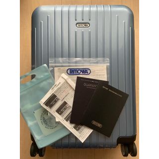 リモワ(RIMOWA)のRIMOWA リモワ   最軽量サルサエアー アイスブルー  未使用 37L(スーツケース/キャリーバッグ)