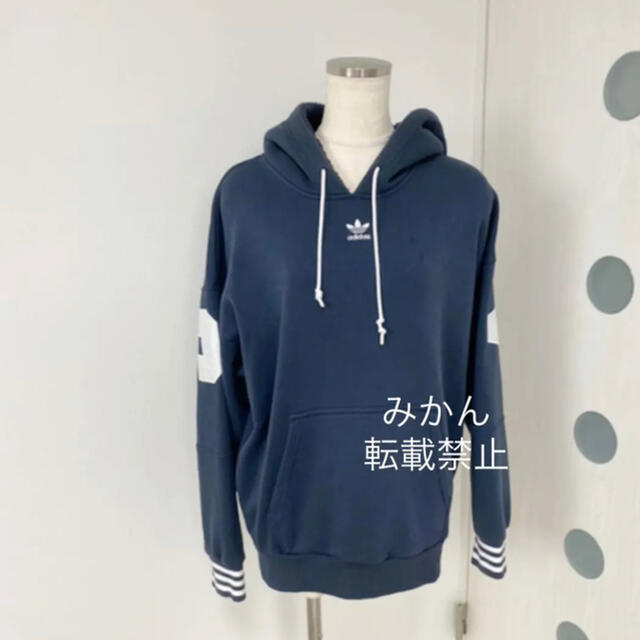 完売品 adidas originals BR5188 ビッグロゴ パーカー