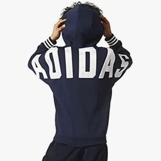 完売品 adidas originals BR5188 ビッグロゴ パーカー