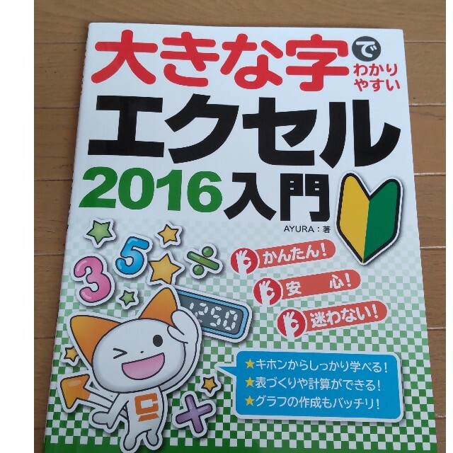 大きな字でわかりやすいワ－ド・エクセル２０１６入門 エンタメ/ホビーの本(コンピュータ/IT)の商品写真