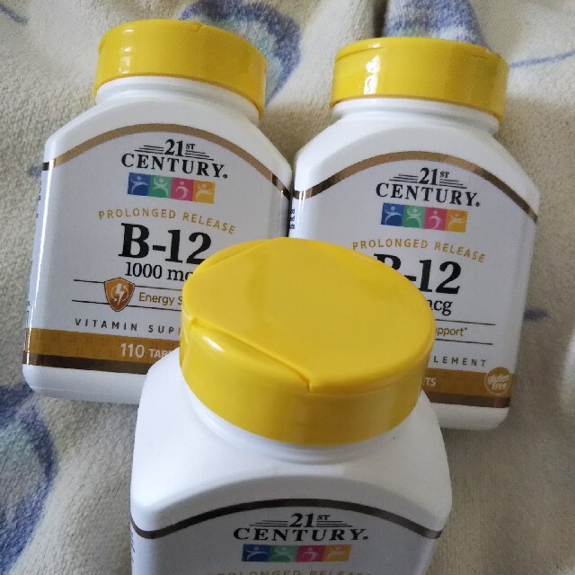 B12   1000mcg   3セット 食品/飲料/酒の健康食品(ビタミン)の商品写真