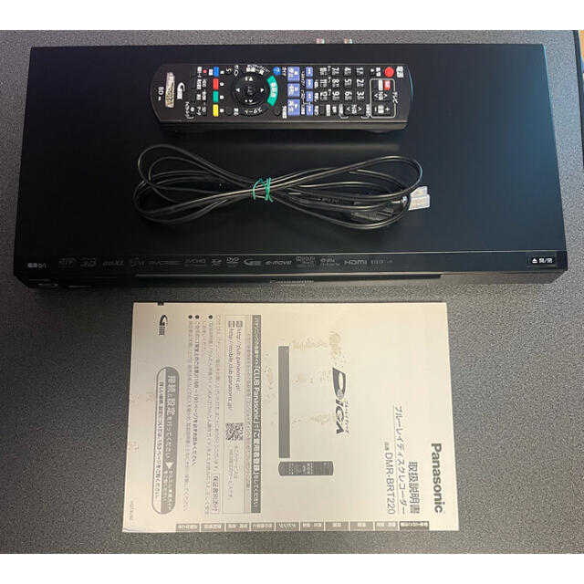 Panasonic ブルーレイ DIGA DMR-BRT220-K ジャンク品