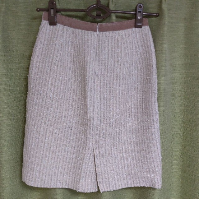 JUSGLITTY(ジャスグリッティー)のジャスグリッティ ツイード風 ミニ タイト スカート レディースのスカート(ミニスカート)の商品写真