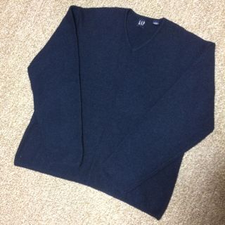 ギャップ(GAP)のGAP✴︎メンズ 紺 セーター Ｌサイズ(ニット/セーター)