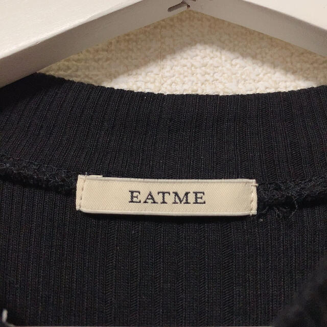 EATME(イートミー)の【EAT ME】レースホールTOP ブラック レディースのトップス(カットソー(半袖/袖なし))の商品写真