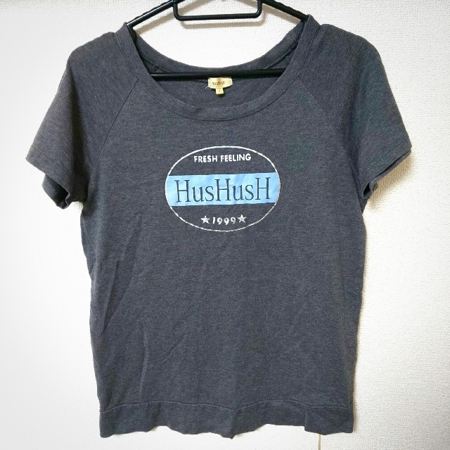 HusHush(ハッシュアッシュ)のHusHusH ハッシュアッシュ 半袖Tシャツ M～L 半袖 Tシャツ トップス レディースのトップス(Tシャツ(半袖/袖なし))の商品写真