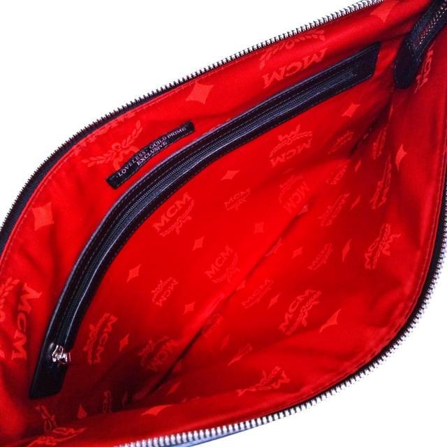 夏・お店屋さん 美品 MCM エムシーエム ロゴ柄 レオパード ヒョウ柄