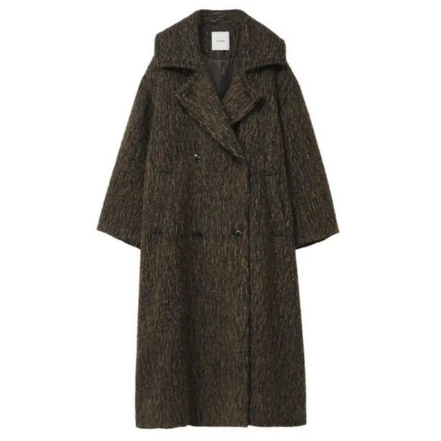 ロングコートCLANE/MIX SHAGGY LADY COAT