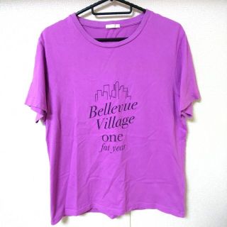 GU(Tシャツ/カットソー(半袖/袖なし) ・ パープル/紫色系)の GU(Tシャツ/カットソー(半袖/袖なし) ・ パープル/紫色系)の