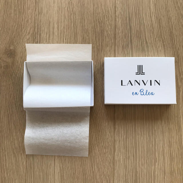 LANVIN en Bleu(ランバンオンブルー)のランバン　空箱 レディースのファッション小物(その他)の商品写真