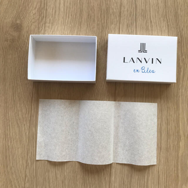 LANVIN en Bleu(ランバンオンブルー)のランバン　空箱 レディースのファッション小物(その他)の商品写真