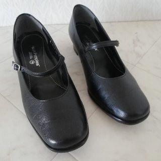 ハッシュパピー(Hush Puppies)の良品!!ハッシュパピー 走れる 撥水加工 本革 パンプス 22.5cm (ハイヒール/パンプス)