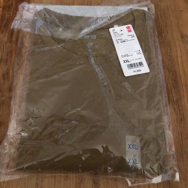 UNIQLO(ユニクロ)の新品　ドライEXクロップドT（半袖）コットンライク レディースのトップス(Tシャツ(半袖/袖なし))の商品写真