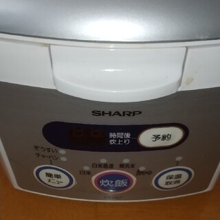 シャープ(SHARP)のシャープ 3合炊き(炊飯器)