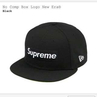 シュプリーム(Supreme)のsupreme newera 7-5/8 black(キャップ)