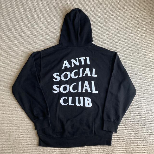 ANTI SOCIAL SOCIAL CLUB 黒パーカー【M】