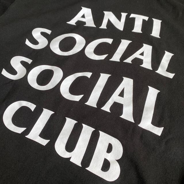 ANTI SOCIAL SOCIAL CLUB 黒パーカー【M】