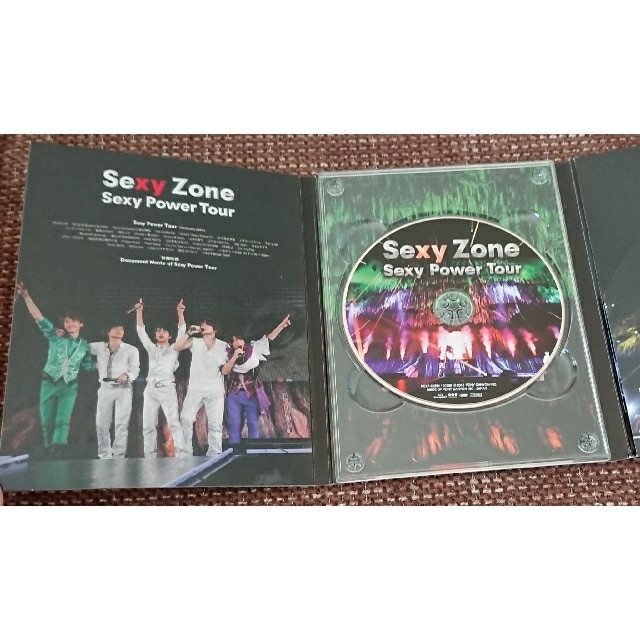 Sexy Zone(セクシー ゾーン)のSexy Zone セクゾ☆SexyPowerTour☆Blu-ray初回限定盤 エンタメ/ホビーのDVD/ブルーレイ(ミュージック)の商品写真