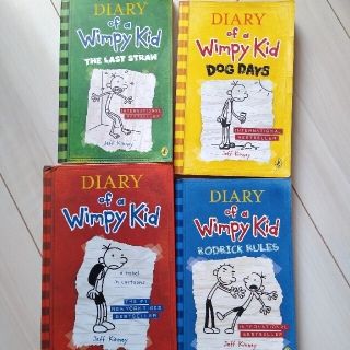 DIARY OF A WIMPY KID　（残り赤いハードカバー1冊です）(洋書)