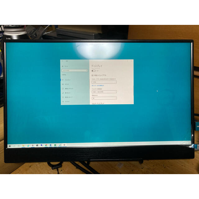 14インチ　IPS 2K モバイルモニター　WQHD 2560×1440