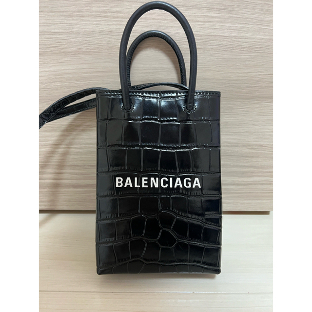 バレンシアガ　BALENCIAGA  ショッピング フォンフォルダーバッグ