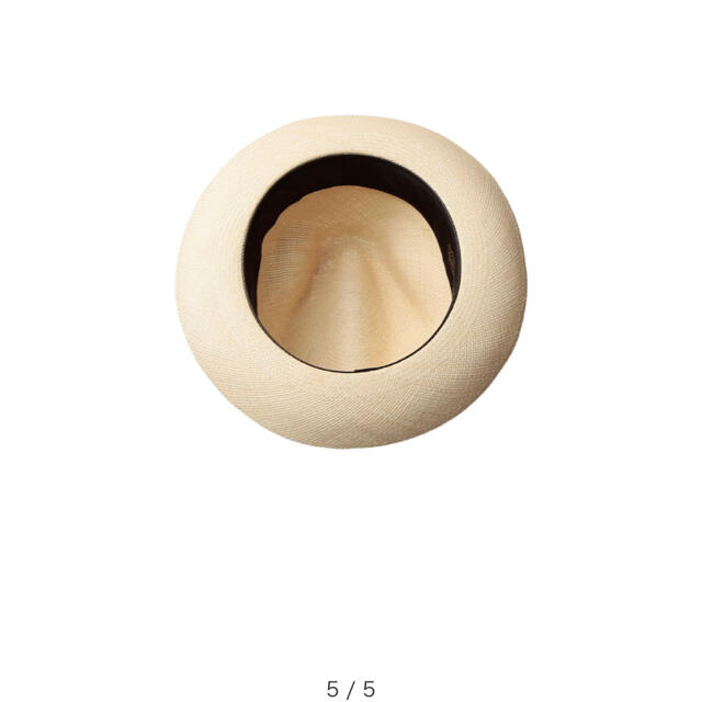Borsalino(ボルサリーノ)のBorsalino パナマハット　ブラウン　ミドルブリム メンズの帽子(ハット)の商品写真